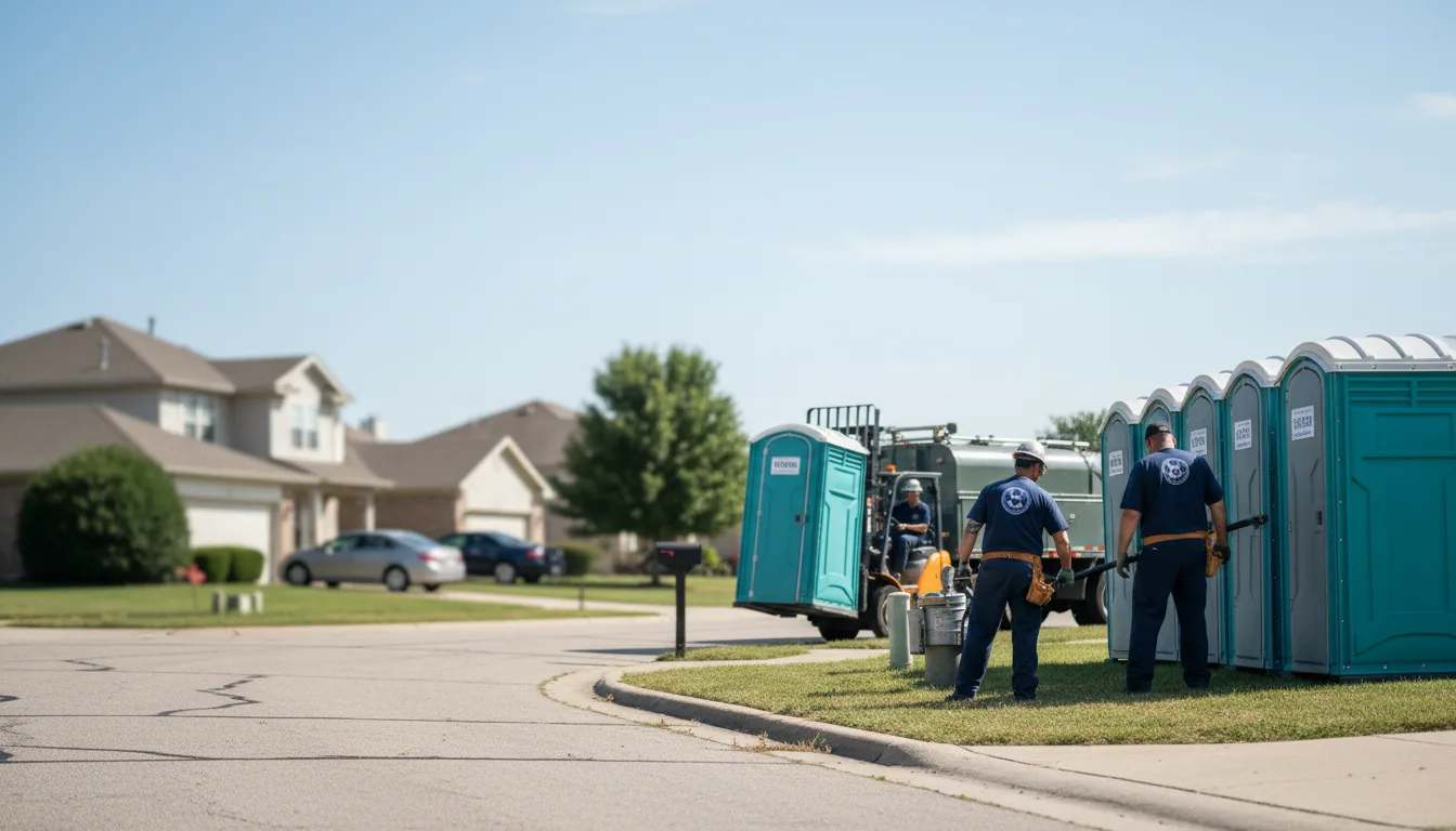 Porta Potty Rental in Frankfort, IL near me